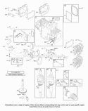 Cams Crankcase Cover Crankshaft Cylinder Head Pistons Valves Diagram and Parts List for 42B707-2265-E1  Briggs and Stratton Engine